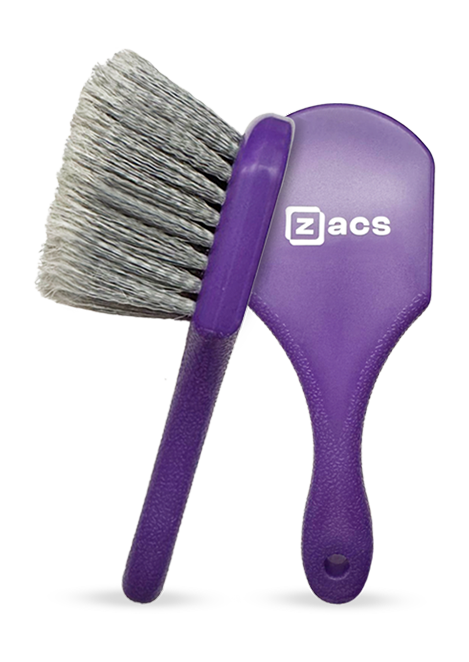 ESCOVA PARA LIMPEZA DE RODAS CERDAS MACIAS